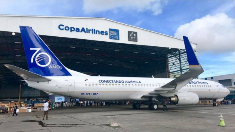 El incidente se registró en un vuelo de Copa Airlines que llegaba a Rosario desde Panamá.