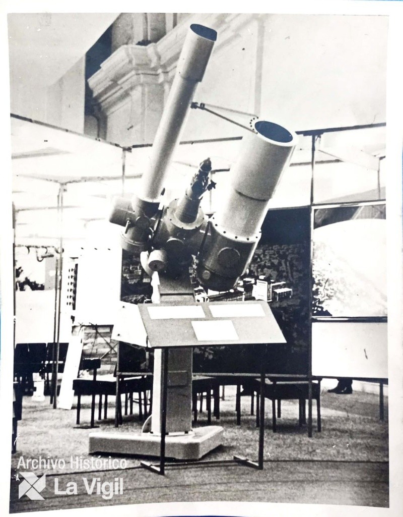 El Observatorio Astronómico de la Vigil inaugurado en 1969.