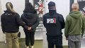 Los dos aprehendidos en los operativos en Baigorria.