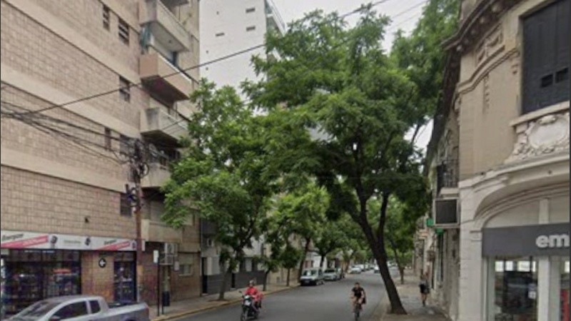 La zona en la que se produjo la caída