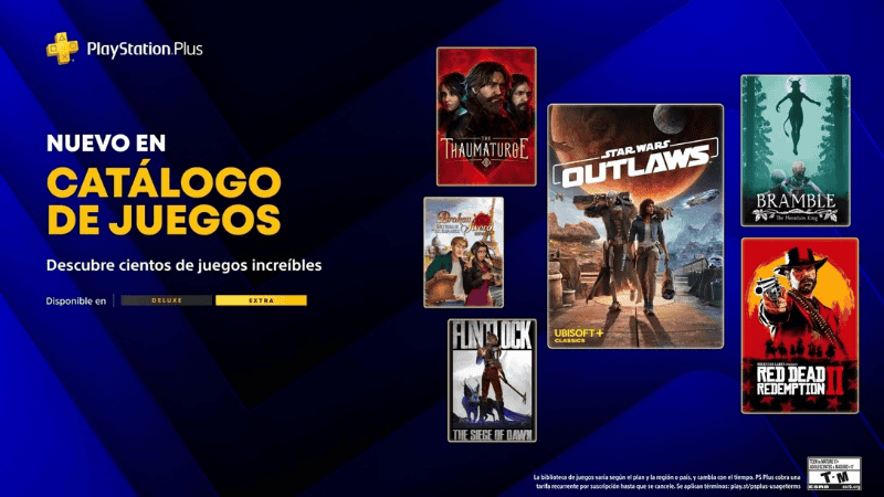 Todos los juegos que estarán disponible en PS Plus&nbsp;