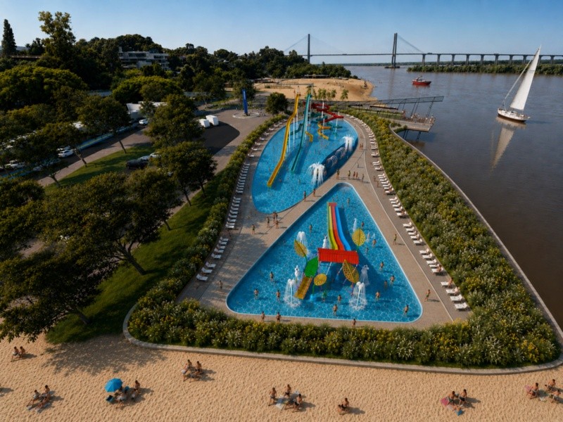 &nbsp;El parque acuático que formará parte de la intervención en Costa Norte