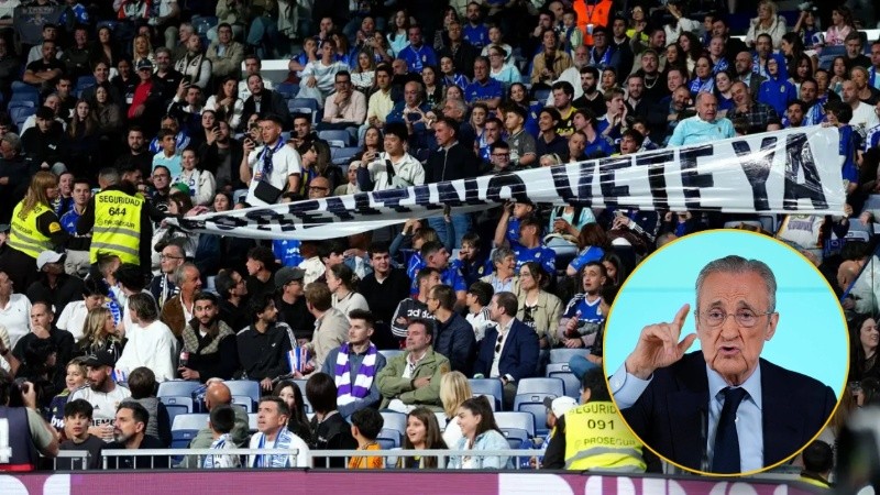 El enfrentamiento tuvo lugar mientras el equipo de Álvaro Arbeloa realizaba el saludo previo al partido.