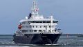 El crucero neerlandés llegó este lunes al Puerto de Róternam donde será sometido a tareas de limpieza y desinfección.
