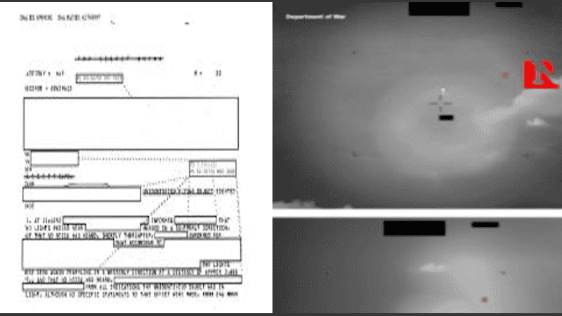 Los documentos recopilan seguimientos por radar de la Guerra Fría.
