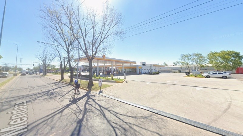 El caso ocurrió en una estación de servicio.