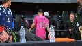 Messi preocupó a todos al irse directo al vestuario. (imagen TV)