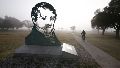 La niebla, principal protagonista de este feriado patrio. (Alan Monzón/Rosario3)