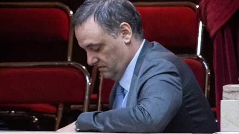 El jefe de Gabinete, Manuel Adorni.