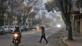A las seis de la mañana, el termómetro marcó 5 grados.