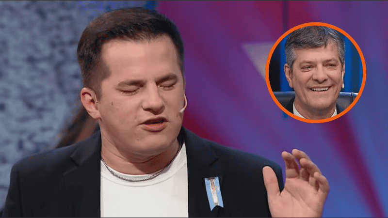 El tierno gesto del hijo de Nahuel Pennisi que hizo emocionar a Mario Pergolini en vivo.