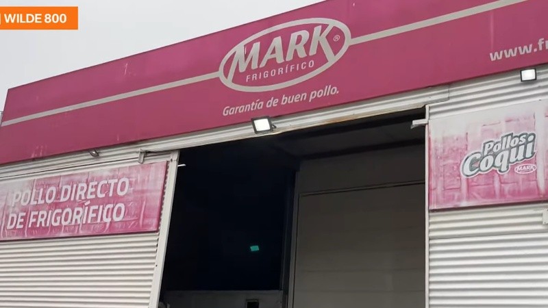 El lugar donde tuvo lugar el robo.
