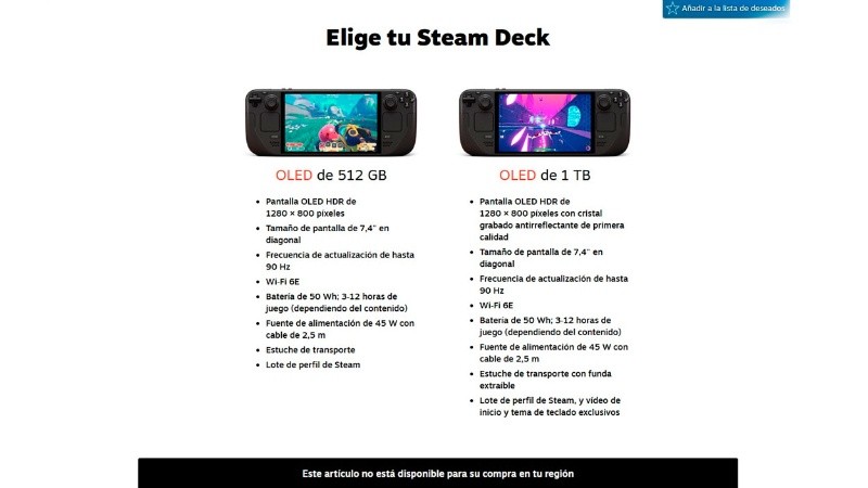 &nbsp;Página oficial de Valve.