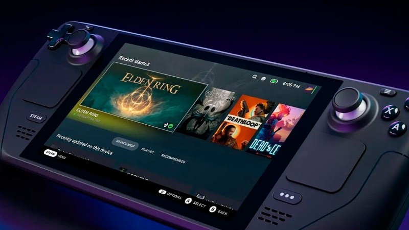 Steam Deck OLED.