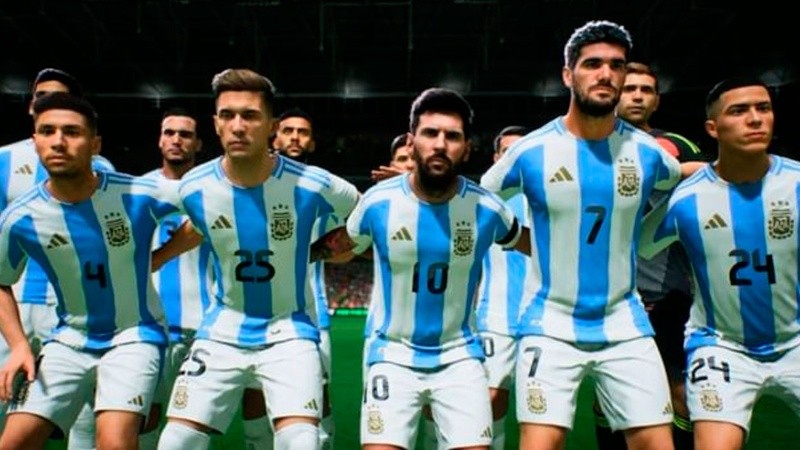 La selección argentina estará presente en EA FC 26.