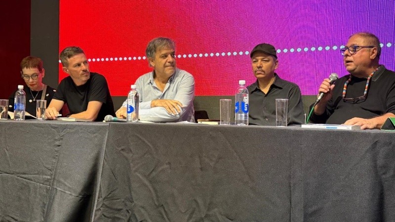 Willy Durán en la presentación de 