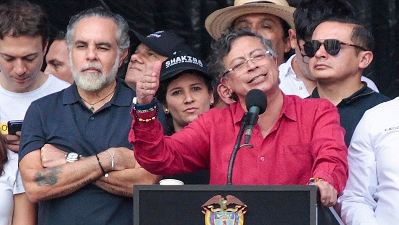 &nbsp;Fotografía de archivo del 1 de mayo de 2026 que muestra al presidente de Colombia, Gustavo Petro (EFE),