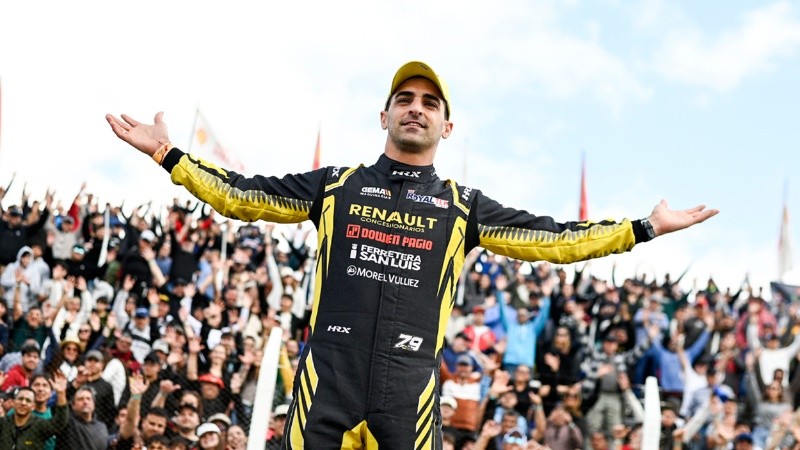 Facundo Chapur ganó en Córdoba.