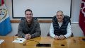 Tomás Staudemann, presidente de Nutrien Argentina, y Darío Marinozzi, presidente de AFA.
