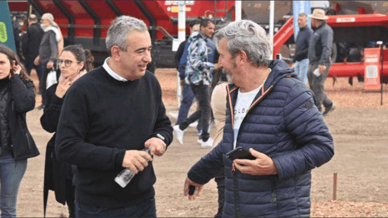 Javkin destacó el potencial del campo y el vínculo estratégico entre Rosario y la producción agroindustrial en Agroactiva 2026.