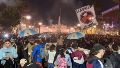 La misa ricotera frente a la Casa Rosada para despedir al Indio Solari. (El Tres)