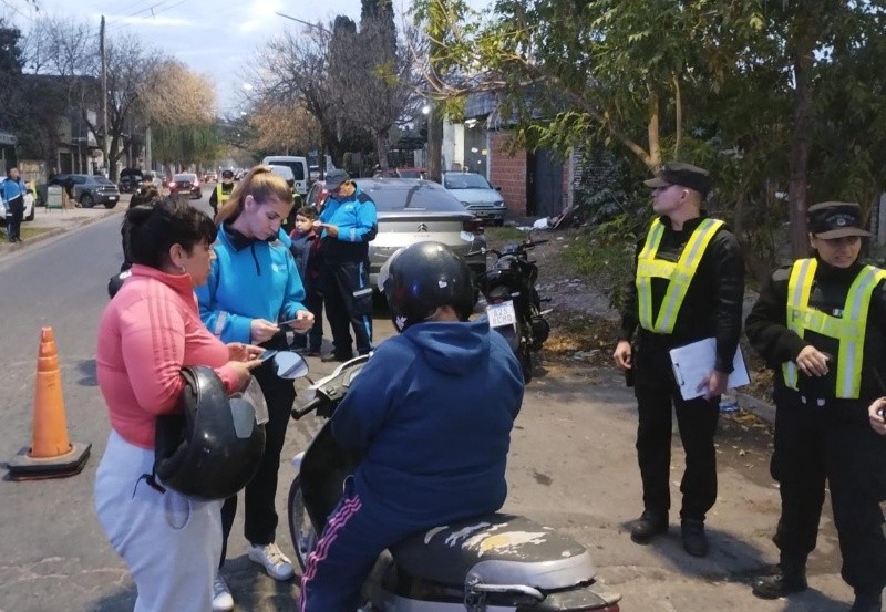 &nbsp;Los controles se llevaron a cabo en Felipe Moré y bulevar Seguí.