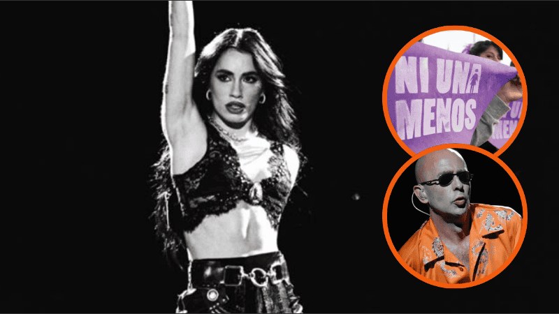 Lali pidió un minuto de silencio por las víctimas de femicidio durante su histórico debut en el estadio Monumental.