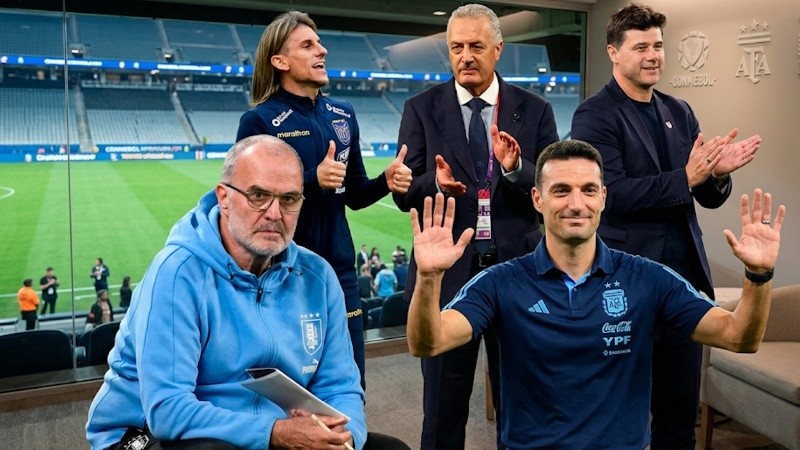 Cinco de los seis entrenadores argentinos son nacidos en Santa Fe.