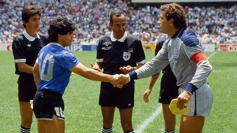 La foto que narró mucho más que un partido de fútbol en 1986 (FIFA).