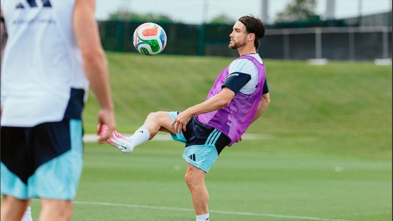 Tagliafico sufrió un golpe durante un entrenamiento.