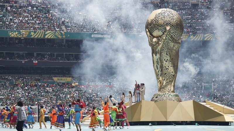 Una breve y colorida ceremonia se llevó a cabo en México (EFE).