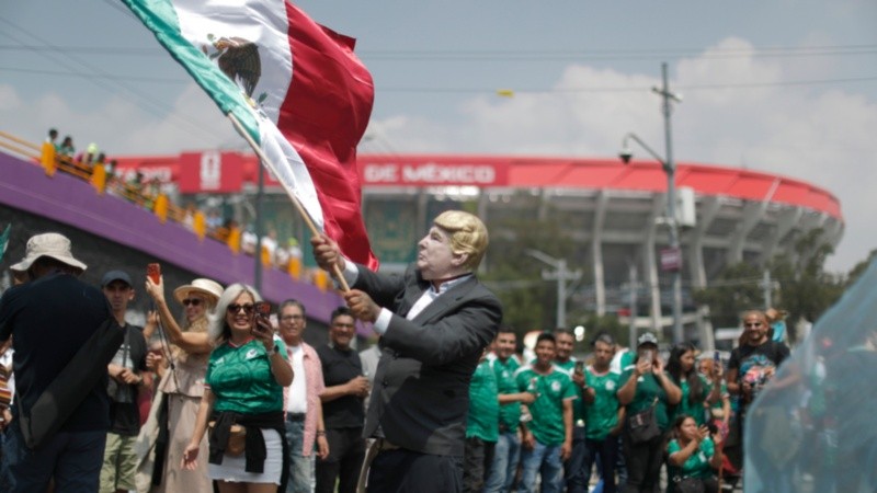 Una breve y colorida ceremonia se llevó a cabo en México (EFE).