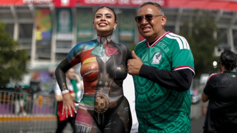 Una breve y colorida ceremonia se llevó a cabo en México (EFE).