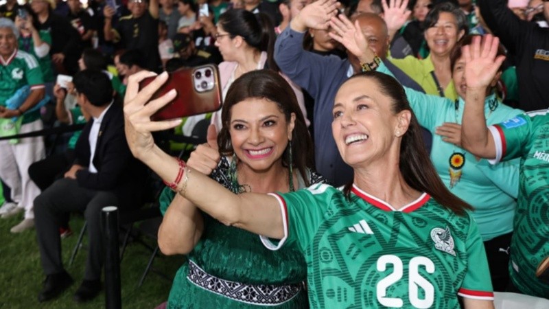 Una breve y colorida ceremonia se llevó a cabo en México (EFE).