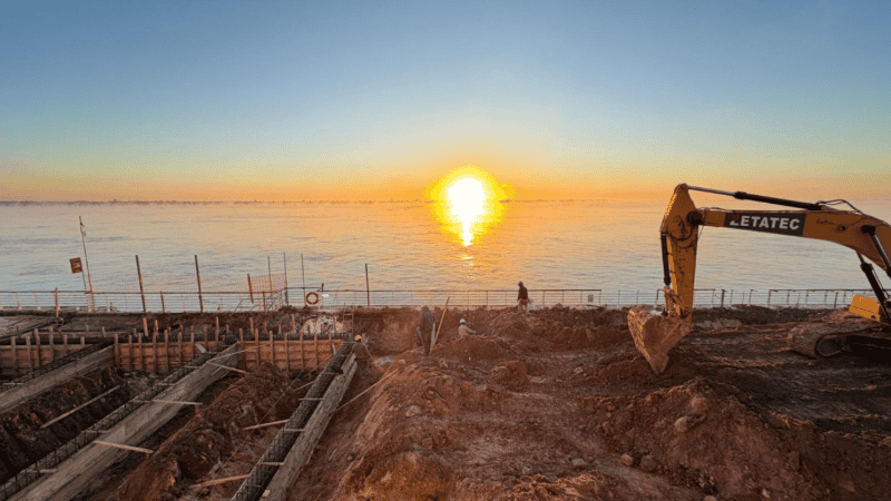 En las próximas semanas finalizarán los trabajos estructurales. (Gobierno de Santa Fe)