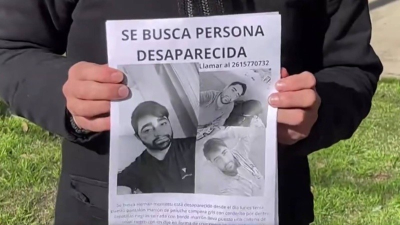 Hernán no dio noticias a sus familiares desde el 8 de junio.
