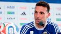 El DT de la selección argentina, Lionel Scaloni.