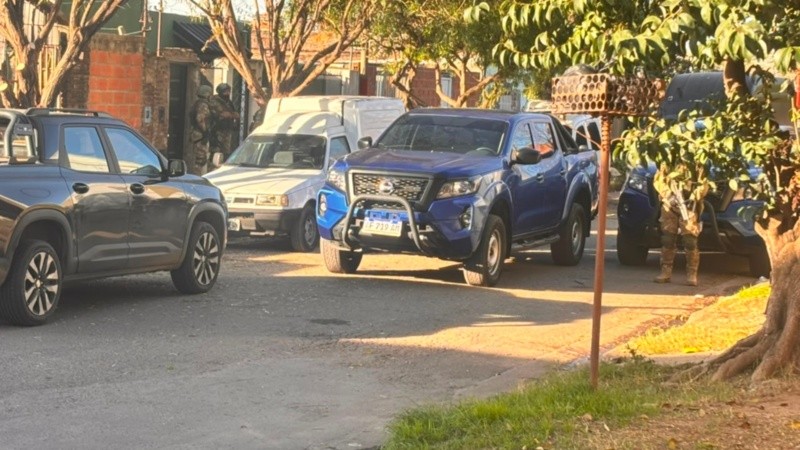 El operativo se desarrolló en Villa Gobernador Gálvez.