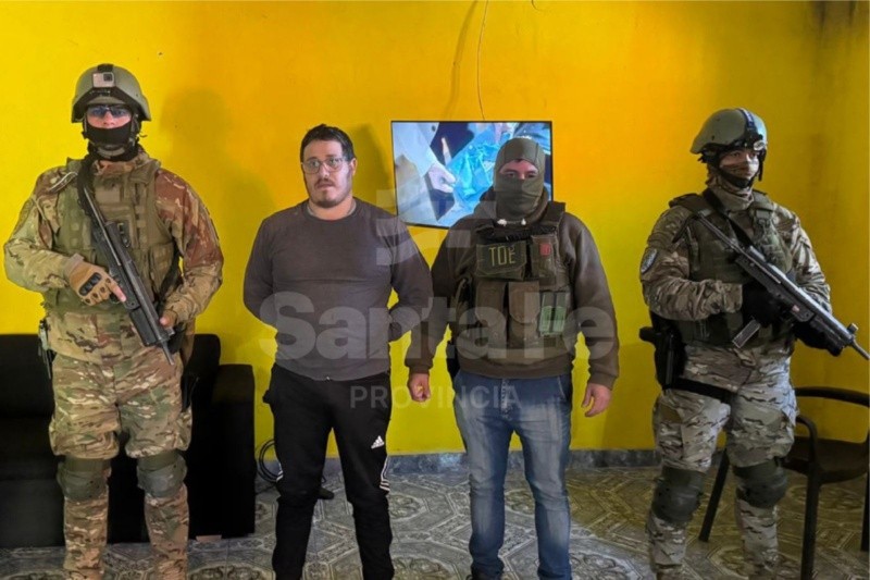 Vazquez cayó en Villa Gobernador Gálvez.
