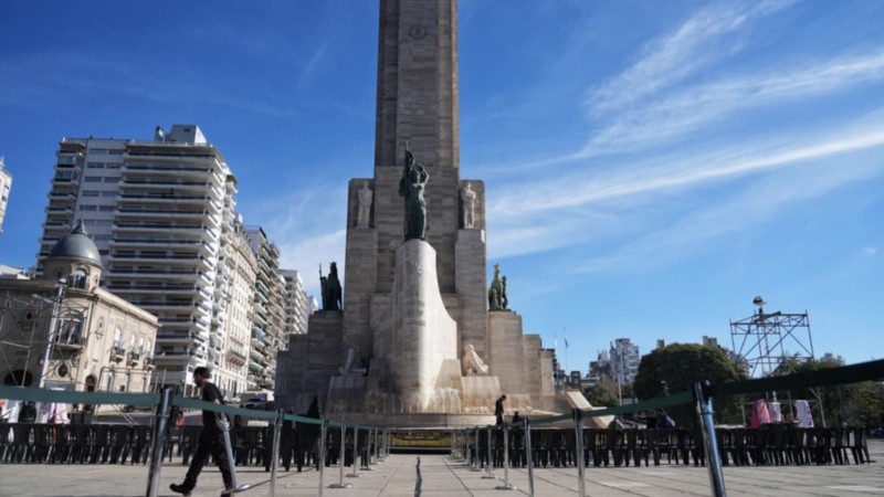 Las obras del Monumento se inauguran este miércoles a la mañana.