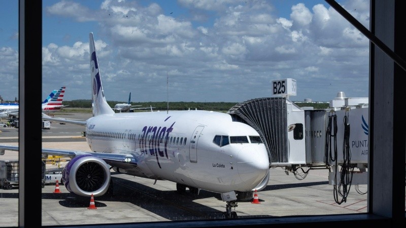 &nbsp;El vuelo inaugural de la ruta Rosario-Punta Cana aterrizó en el destino caribeño a las 11:20 hora local. 