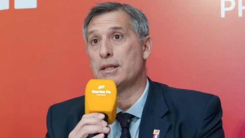 El ministro de Economía de Santa Fe, Pablo Olivares