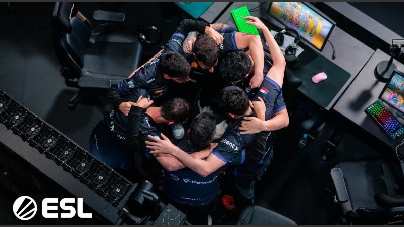 Primer mapa para el equipo argentino. Foto: ESL
