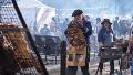 Un 20 de junio no puede faltar el asado (Alan Monzón/Rosario3).