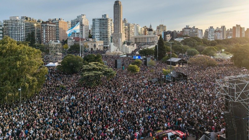 350 mil personas pasaron por el Monumento.&nbsp;