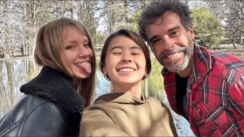 Rocío explicó que intenta mantenerse al margen de las cuestiones vinculadas a la crianza.