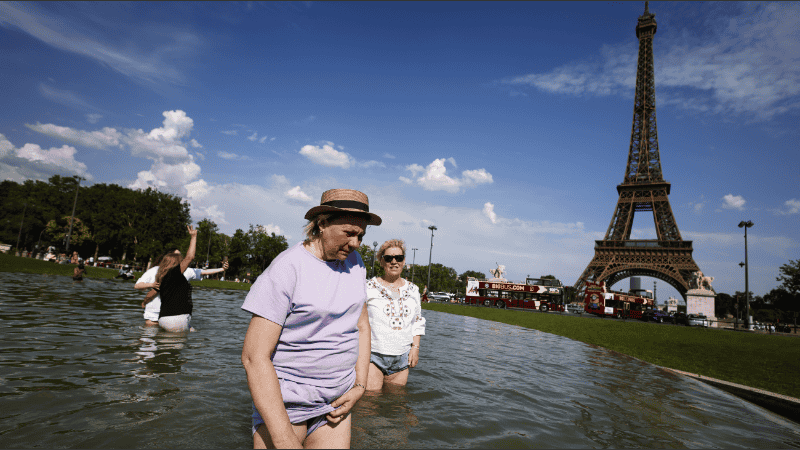 Francia vive una ola de calor histórica con marcas que podrían superar todos los récords.
