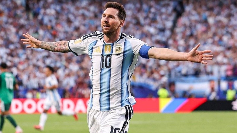 Messi anotó cinco goles en los dos primeros partidos de Argentina en el Mundial: este miércoles cumple 39 años.
