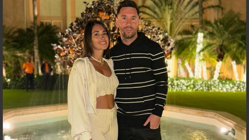Antonela saludó al 10 en su cumpleaños número 39