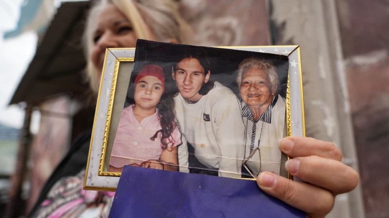 Algunas de las fotos que los vecinos de La Bajada mostraron este miércoles.